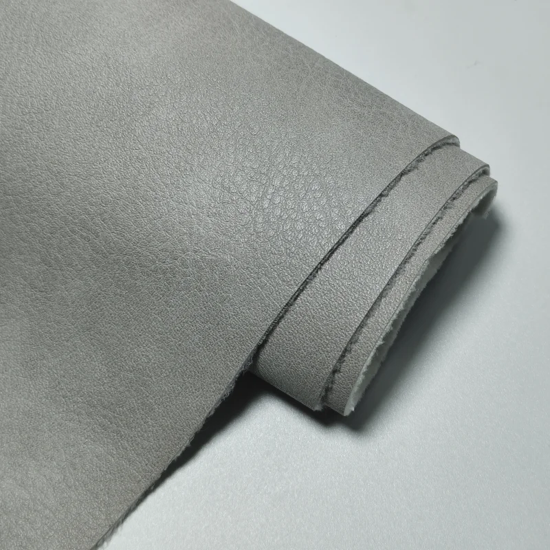 Wholesale PU synthetic leather 1.2mm bags with lychee pattern color matching by manufacturers