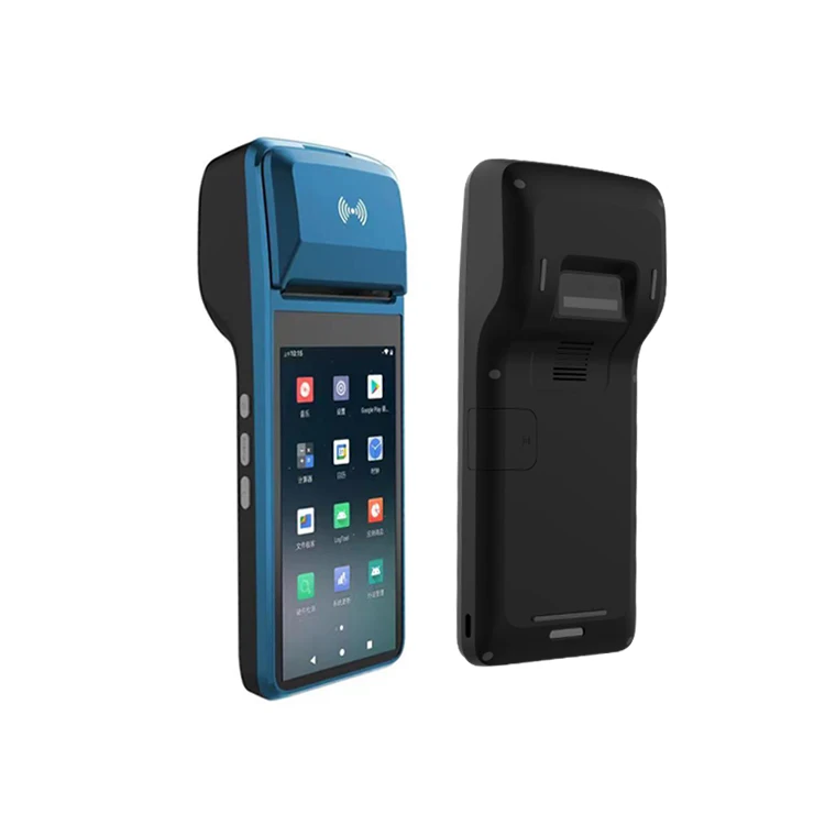 5.0 inch touch screen handheld android wireless smart mini pos for supermarket shop