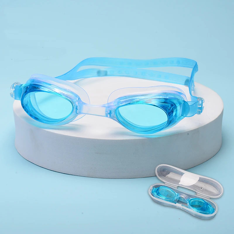 Waterproof Sports Eyewear Adult Silicone Swimming Glasses Eye Protection Goggles