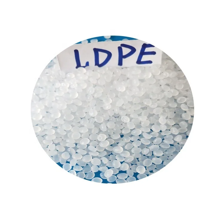 Low Density Transparent White Film Recylcle Ldpe Film Granules Ldpe Granulator