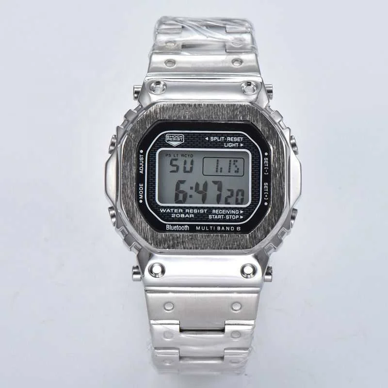 Amazon sell hot Hip hop Water ghost plate 24K diamond quartz watches