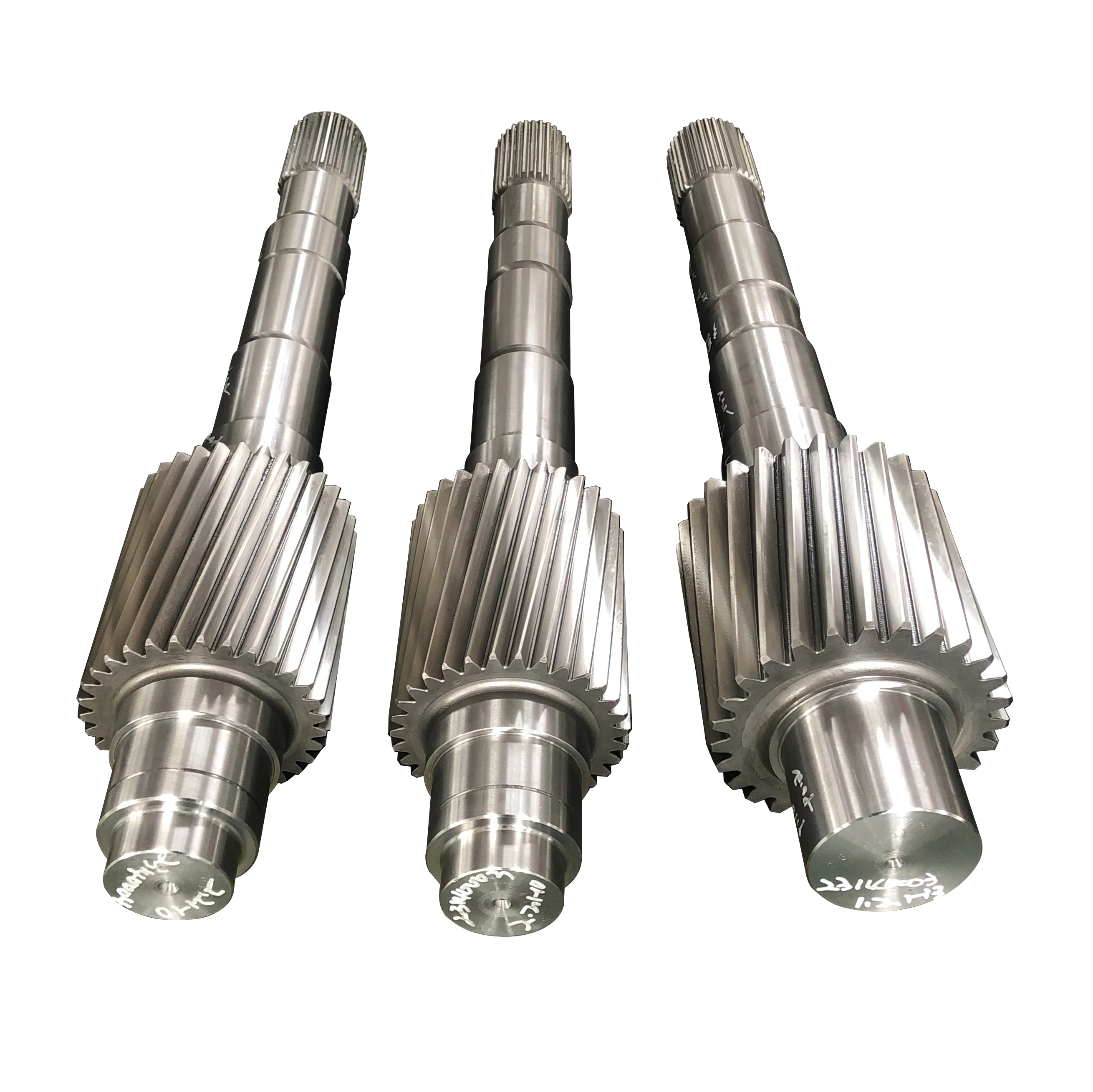 Forging Blank Quenching Tempering Heat Treatment Part Steel Gear Wheel Shaft CNC Machining For Construction Machinery Parts