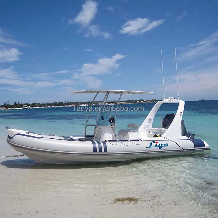 Liya luxury rigid inflatable boat ribs outboard engine yacht