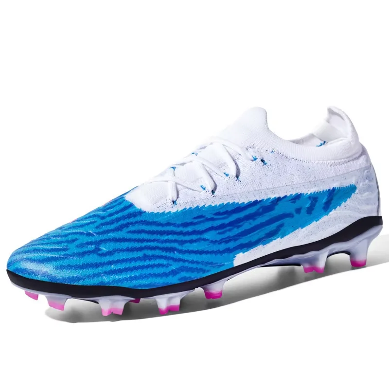 Spot soccer shoes Long spikes Male Low Top TF broken nails student training sports boots football shoes