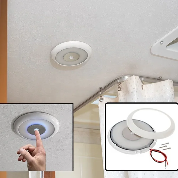 RV Boat Car LED Light Bar interior dome light 12V 24V with dual color 12 volt led caravan lights