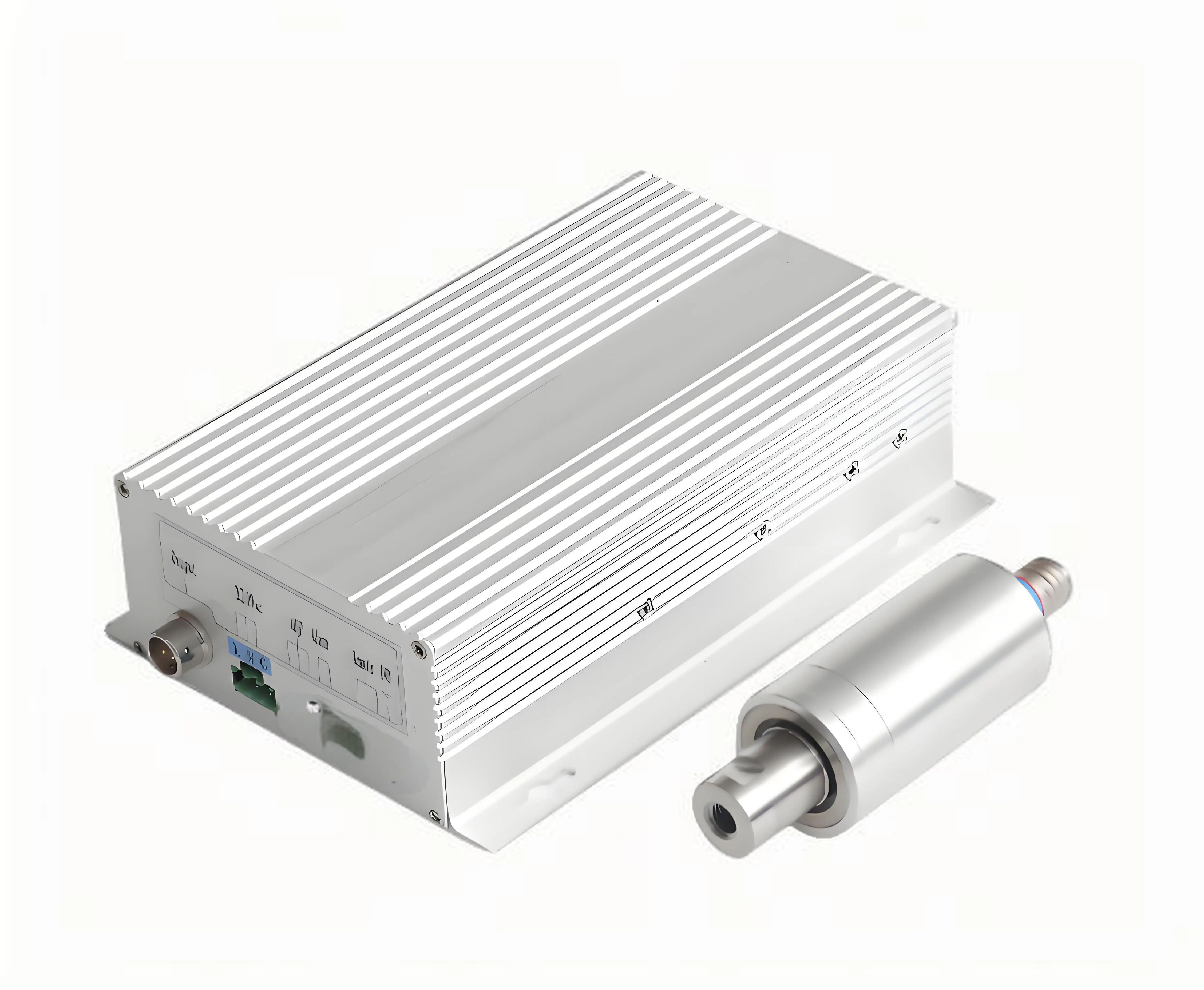 Continuous/interval working mode  Ultrasonic transducer external box system