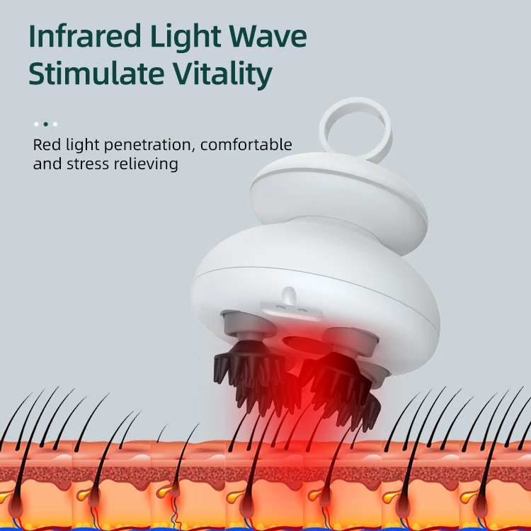 Hand Scalp Kneading Device Electric Massage Claw Instrument Head Massager Silicone Massager