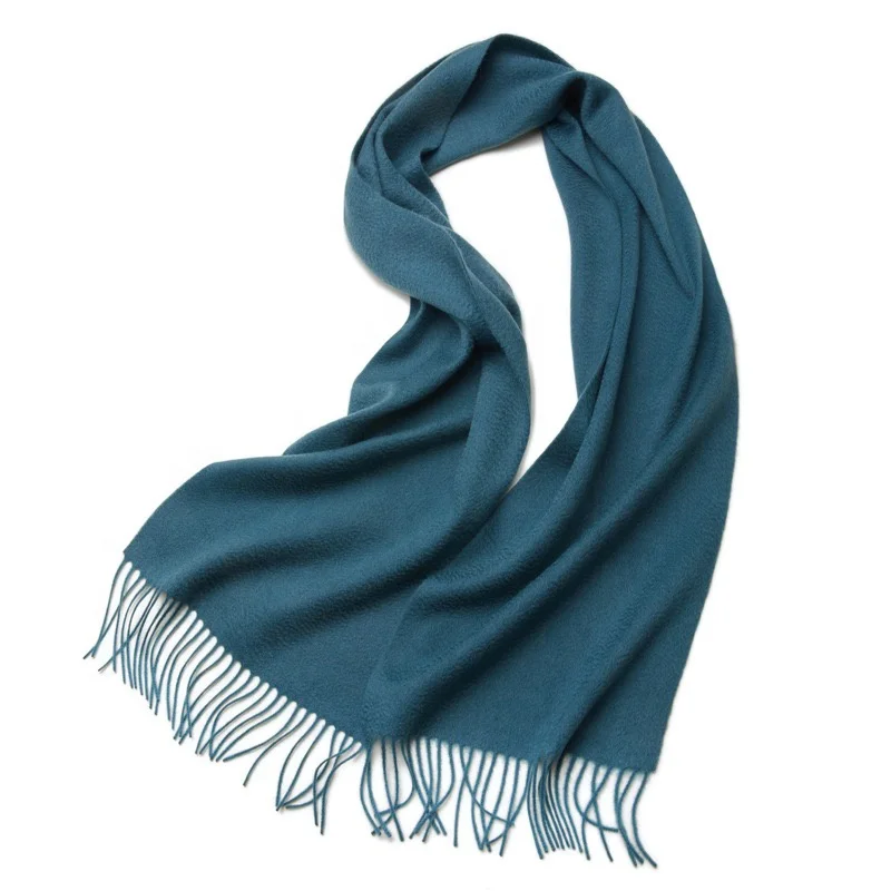 Fashion Designer Cashmere Scarves With Tassels Solid Color Pashmina Scarf Luxury Scarf Cashmere