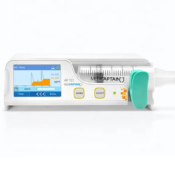 
syringe pump with TCI 
