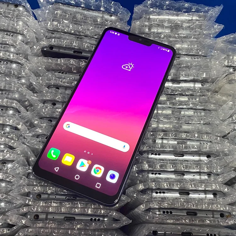 wholesale used mobile phone refurbished second hand unlocked for LG phones G7 4GB RAM second hand mobile phone low price android