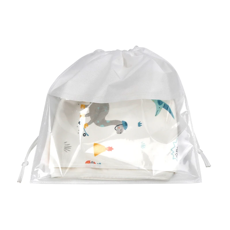 Пользовательский многоразовый нетканый мешок для пыли, экологичный нетканый мешок для хранения, Нетканый мешок на шнурке