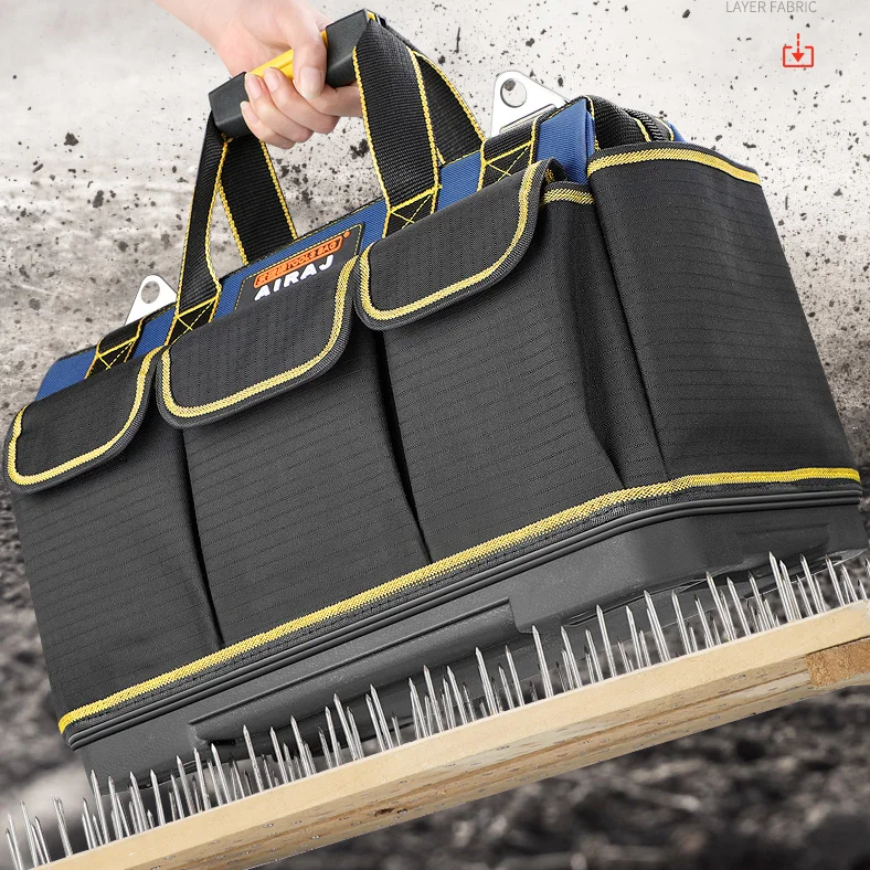 Oxford Cloth Garden Tool Bag kit Electrician,Custom Logo Waterproof Electrician Tool belt Bag for technician