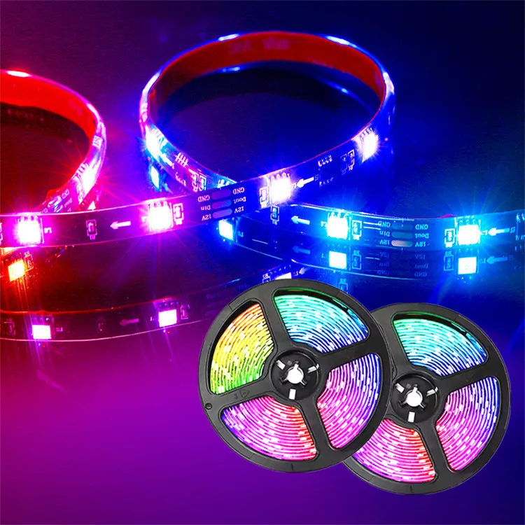 BLE 12.5ft 3.8m 12V RGBIC Wholesale 5050 Rgb Voice Music Sync Color Changing HDMI Led Tv Backlight Strip Light for Tv