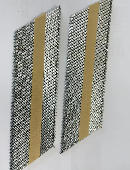 30/34 Degree clipped head paper strip framing nails