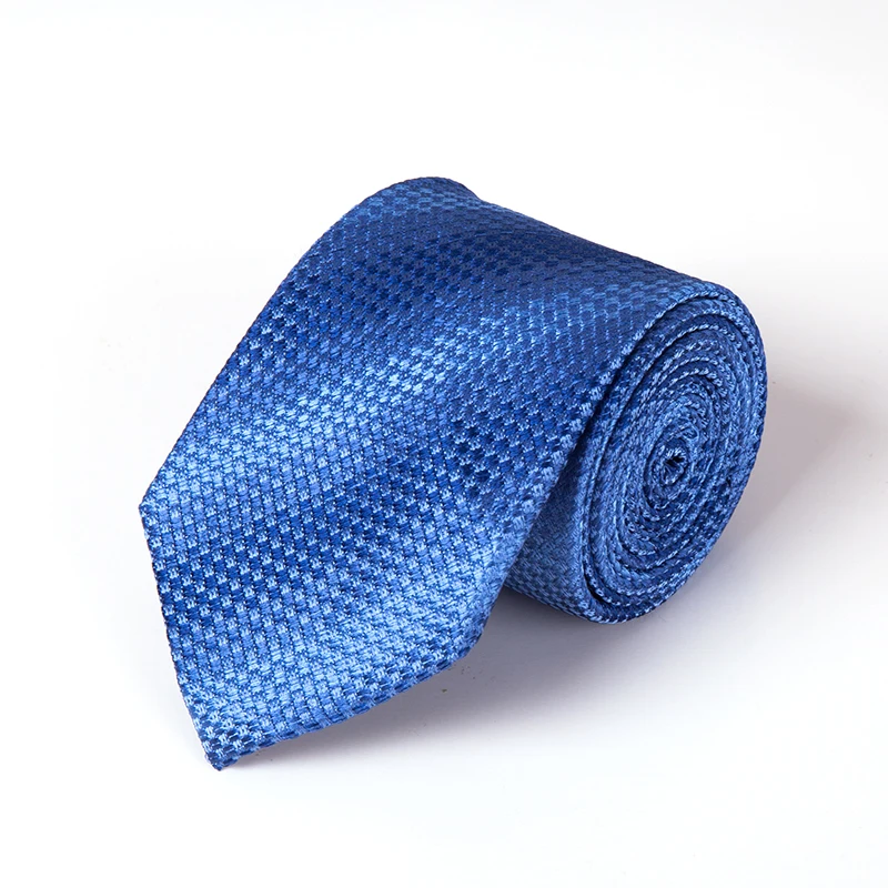 Black Jacquard Silk Tie Manufacturer Custom Woven Necktie for Men