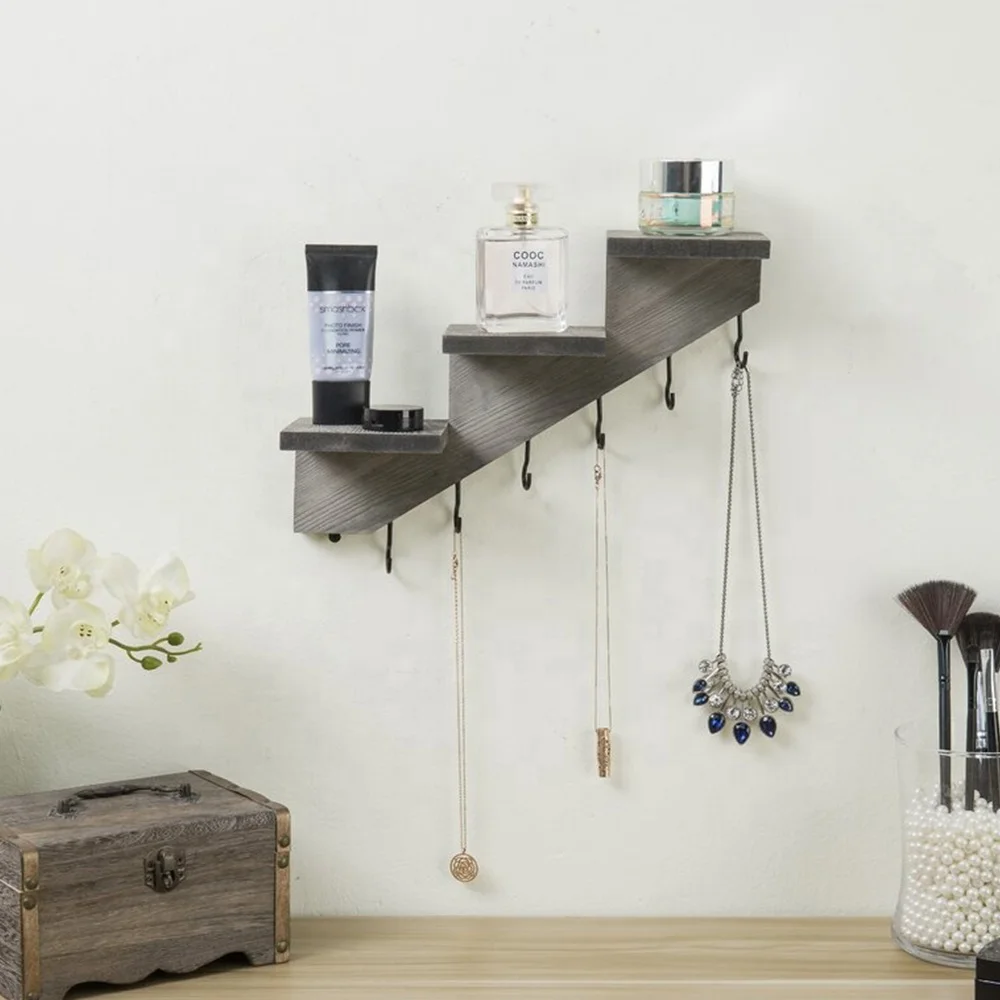  Настенный почтовый сортировщик органайзер деревянный держатель для ключей крючки вешалка настенный хранения с брелками