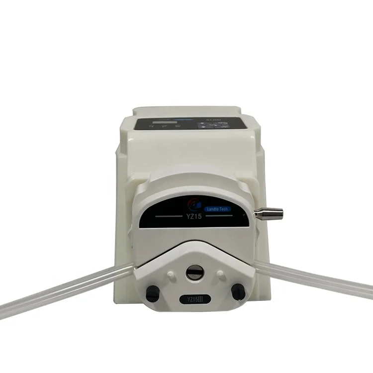 Landto Miniature Smart Food Pharma Peristaltic Dosing Tube Pump