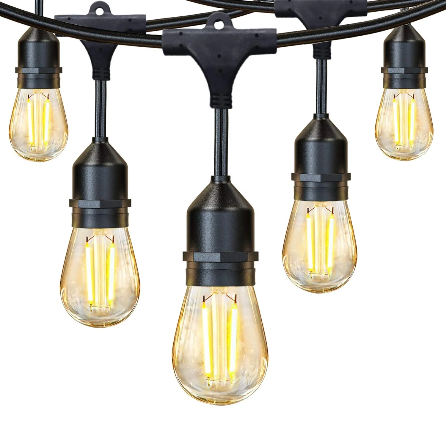 C7 C9 G40 Outdoor Waterproof Christmas Decorations RGB Color Changing String Lights For Cafe Patio