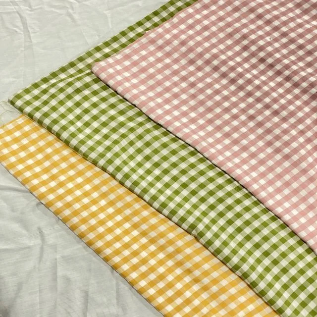 Organic cotton fabric factory dyeing printing by organic poly cotton fabric printed