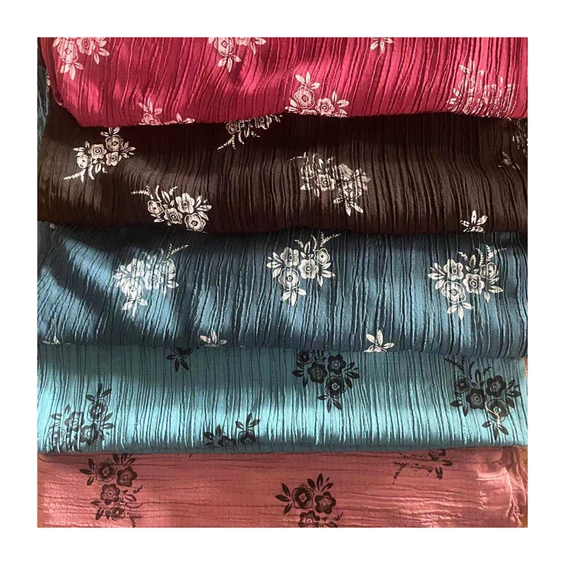 moss crepe embroidery fabric -2