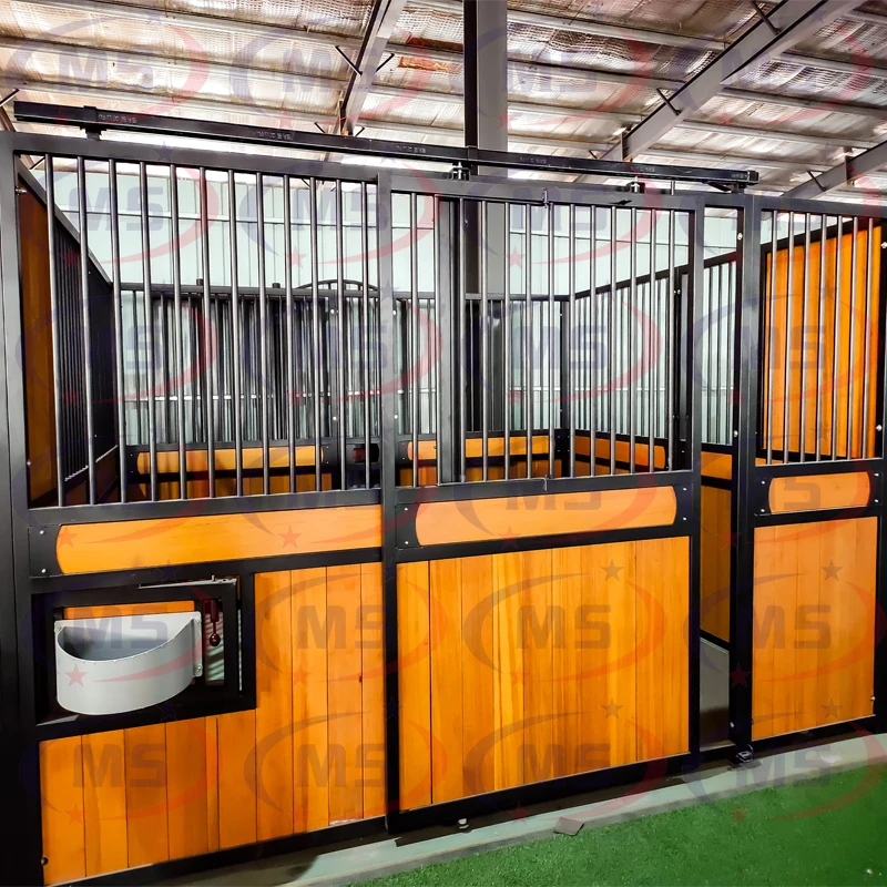 Бамбуковая Роскошная конюшня, простая конюшня для лошадей, ларек высокого качества, конюшня для лошадей