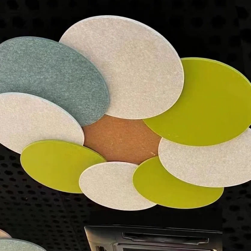 Custom size acoustic ceiling tiles acoustic panels ceiling 100%polyester material sound proofing acoustic wall panels ceiling