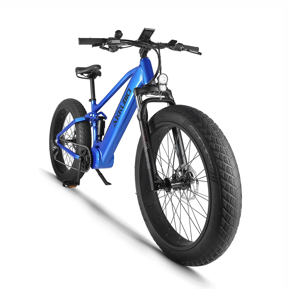 Akkubici aluminum alloy frame battery powered 48V 1000W electric bicycle electric bike super ebike