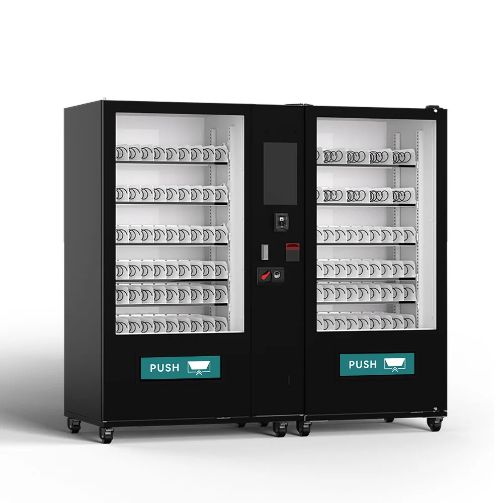 Chinese Factory Vending Machine Cashless Touch Screen Big Size Vending Beverage Machine for Foods and Drinks