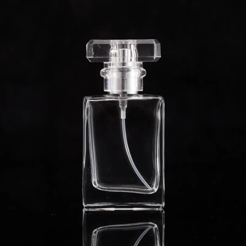 2021 hot sale 50ml  black empty wholesale perfume bottles