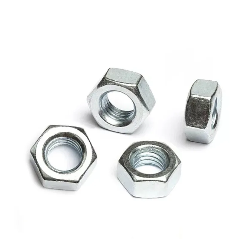 wholesale custom hexagon nuts  and standard size A2 A4 m12 m16 m8 m64 m32 SS304 SS316 Stainless steel Hex Nut DIN934