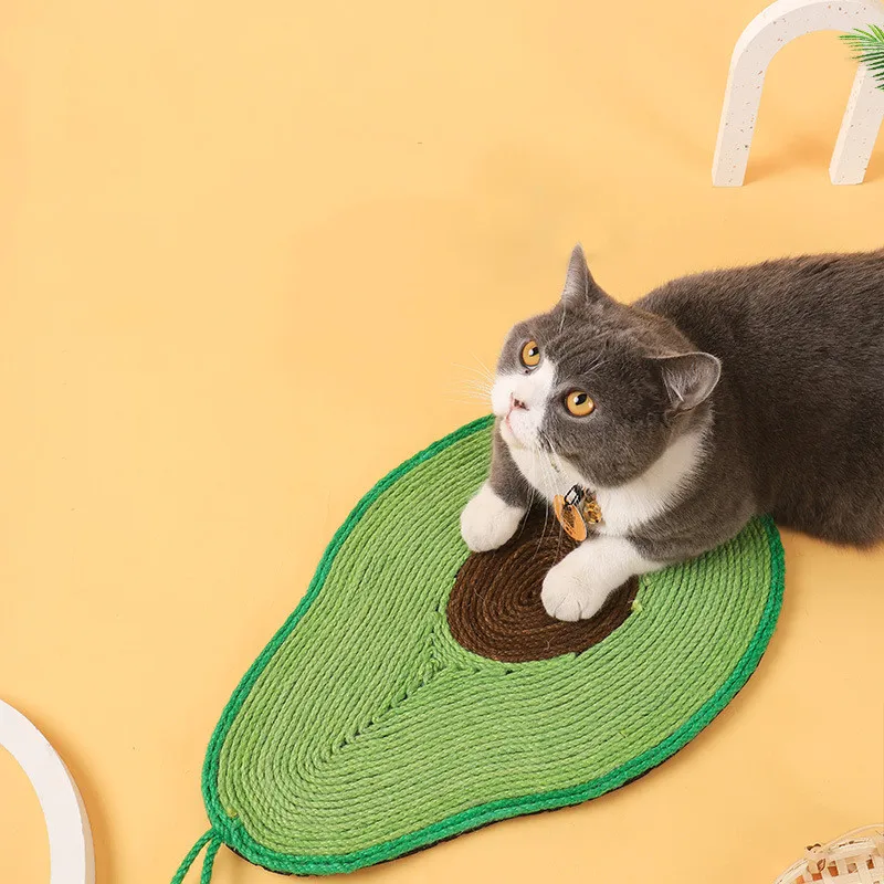 Кошачий сизальный коврик для царапин
