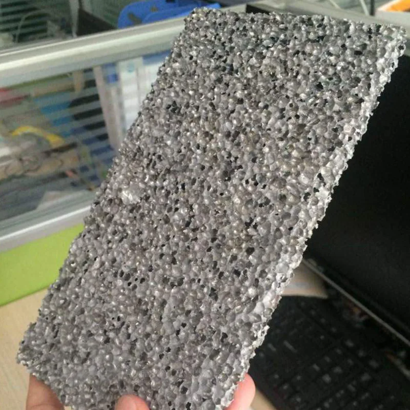 China Soundproof Porous Open Cell Aluminium Foam Panels Spherical Soundproof Metal Aluminum Foam Al Sheet
