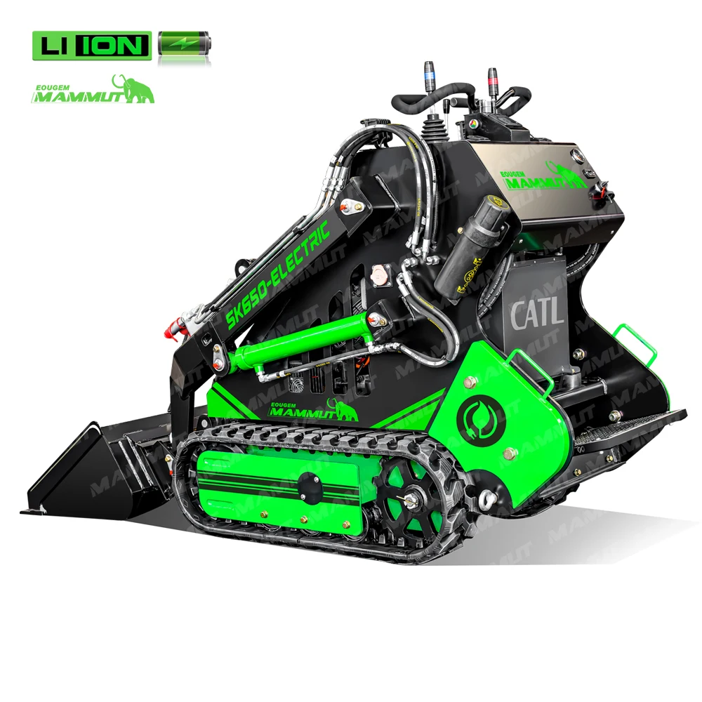 Mammut Mini EPA CE small electric skid steer minicargador skidsteer loader dingo mini loader for sale
