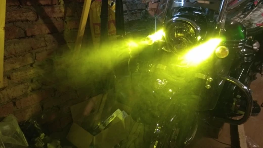 
Tri Color Mini Driving Light Motorcycle Lighting Faro Luces Led para Moto Others Car Light Accessories Headlight for Motorcycle 