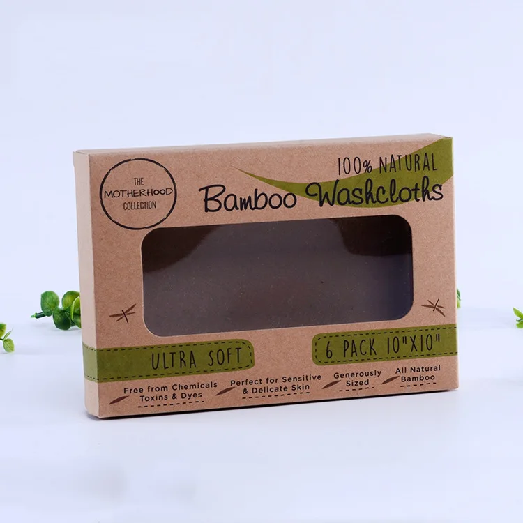 Custom Kraft Paper Handmade Soap Paper Packaging Box For Soap