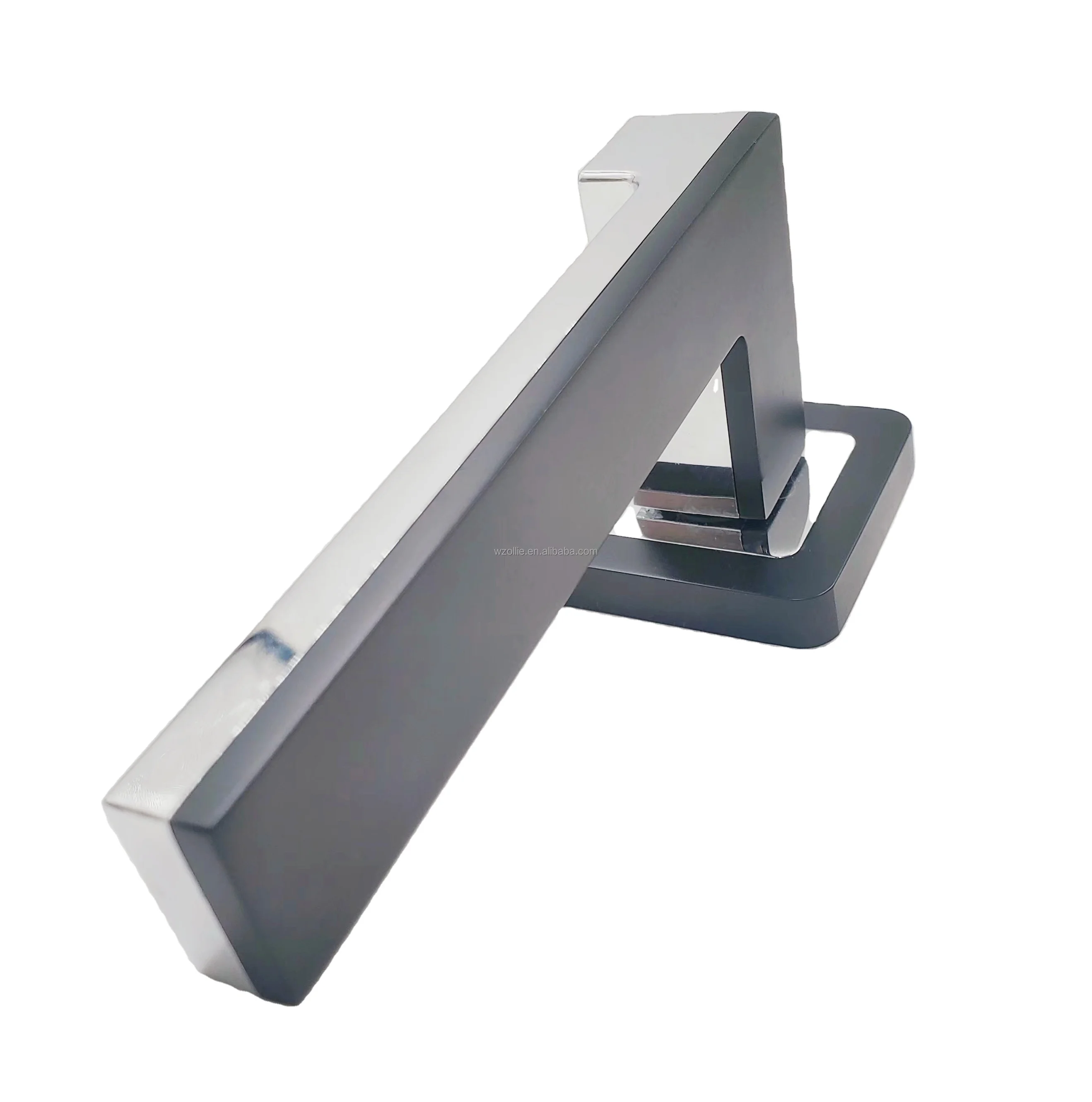 Indoor silent door lock Bedroom zinc alloy split lock Wooden door lock handle