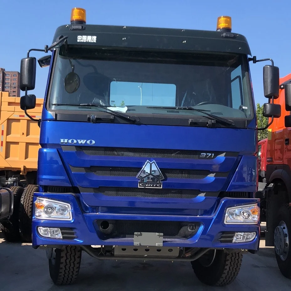 Hot selling tupper truck 6x4 used Howo trucks Shcaman mining dump truck in Africa