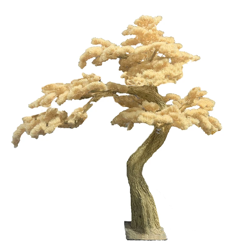 New Design Artificial Japanese Pine Tree Giant Simulation Tree For Home Garden Outdoor Indoor Hotel Decoration Artificial Tree