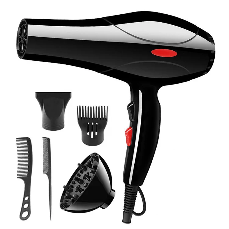 wholesale hairdressing kit 5 in 1 hair dryer and straightener 2400w electronic blow hair dryer set