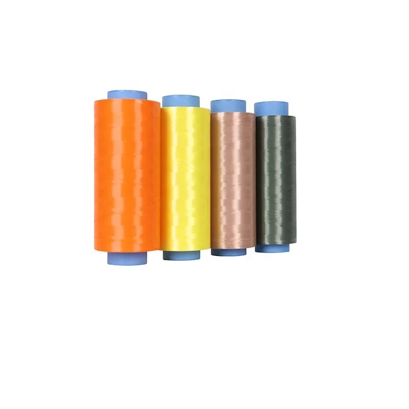 
Zhejiang Manufacturer Color Fiber Yellow High Strength UHMWPE Yarn 15D 