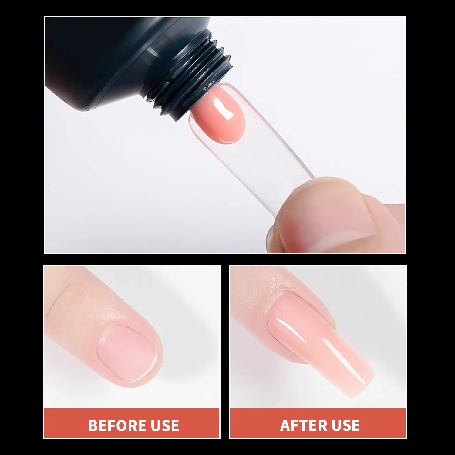 SCI custom consistency private label organic bright colors nail art poly build gel kit