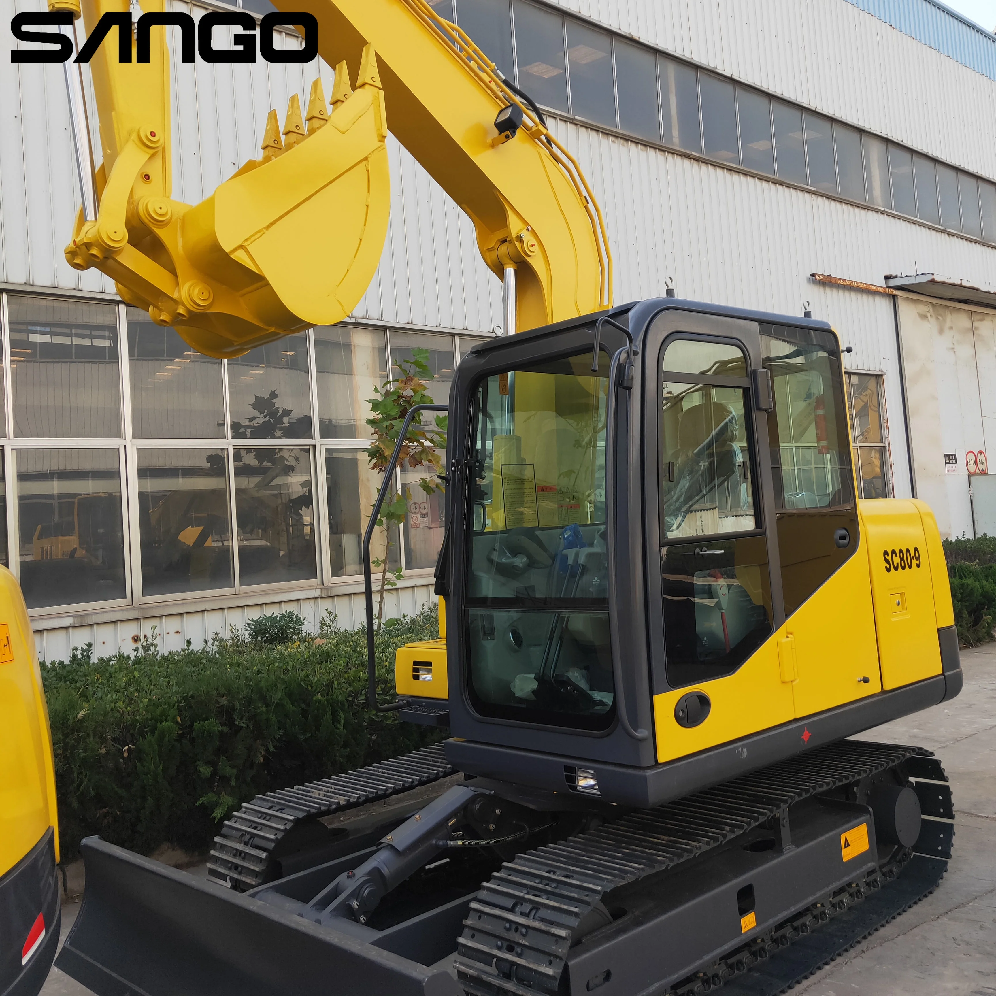 SC80.9CN  new design brand price excavator spare parts joystick 8 ton 9 ton 7 ton 6 ton amphibious for sale for malaysia