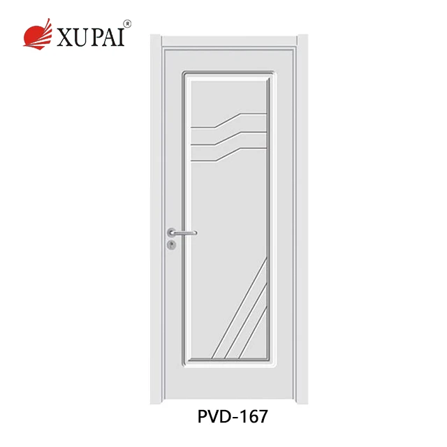Hot sale pvc bathroom doors cheap upvc doors white upvc front door