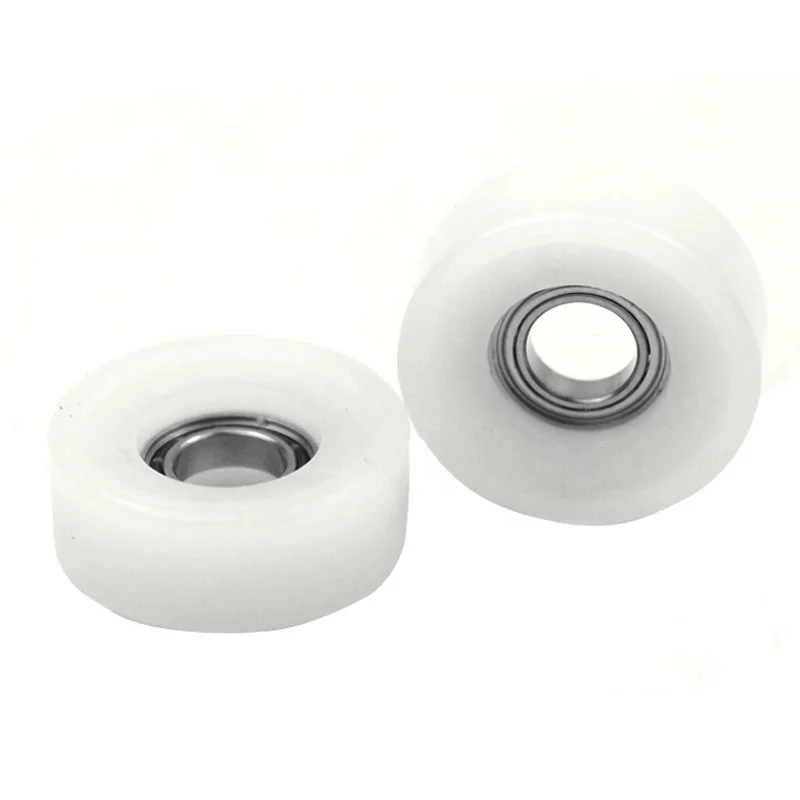 Factory wholesale 695z Pulley POM 440c stainless Steel Roller wheel For sliding doors wardrobe Rowing Machine seat polyurethane roller with bearing