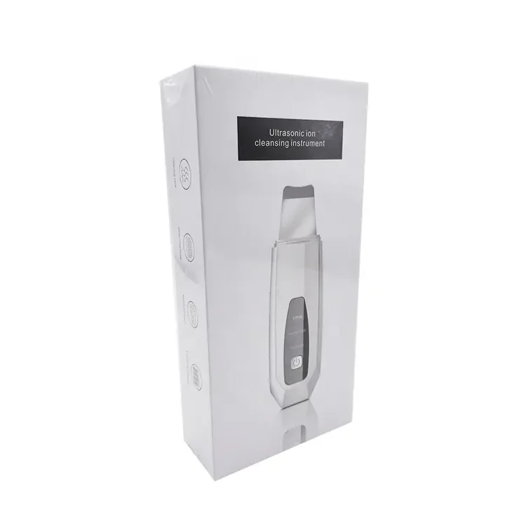 2023 New Design Hand Hold Ultrasonic Face Cleaner/ Microcurrent Ultrasonic Skin Scrubber