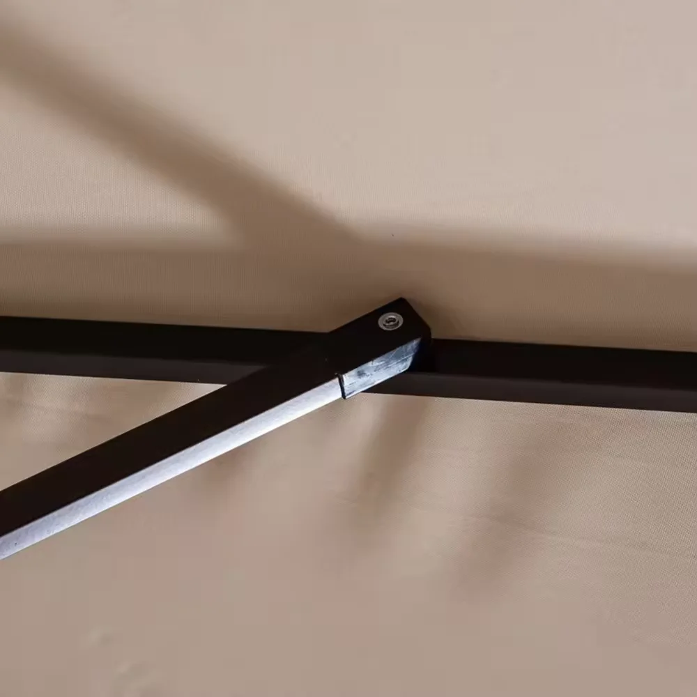 Best design waterproof 8 steel ribs 3m round umbrella garden full size offset coffee patio outdoor sun umbrella parasol