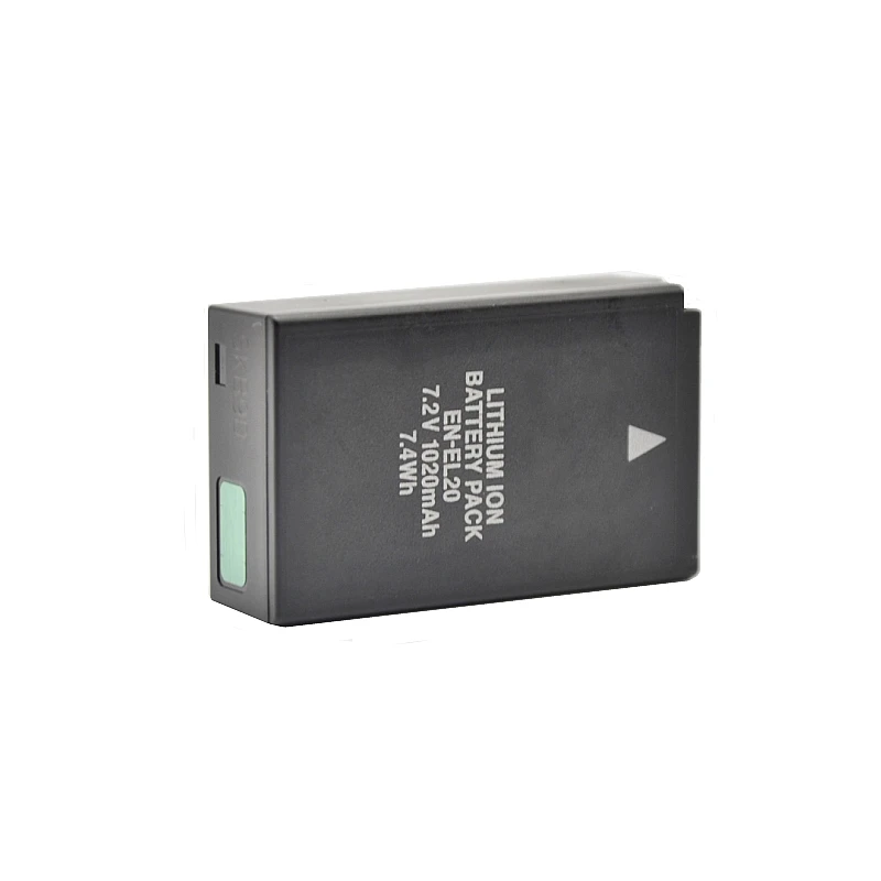EN-EL20 1020mAh Li-ion Battery for Nikon Coolpix AW1 A1 J1 J2 J3 S1  Lithium Battery Pack EN-EL20 For Nikon Camera