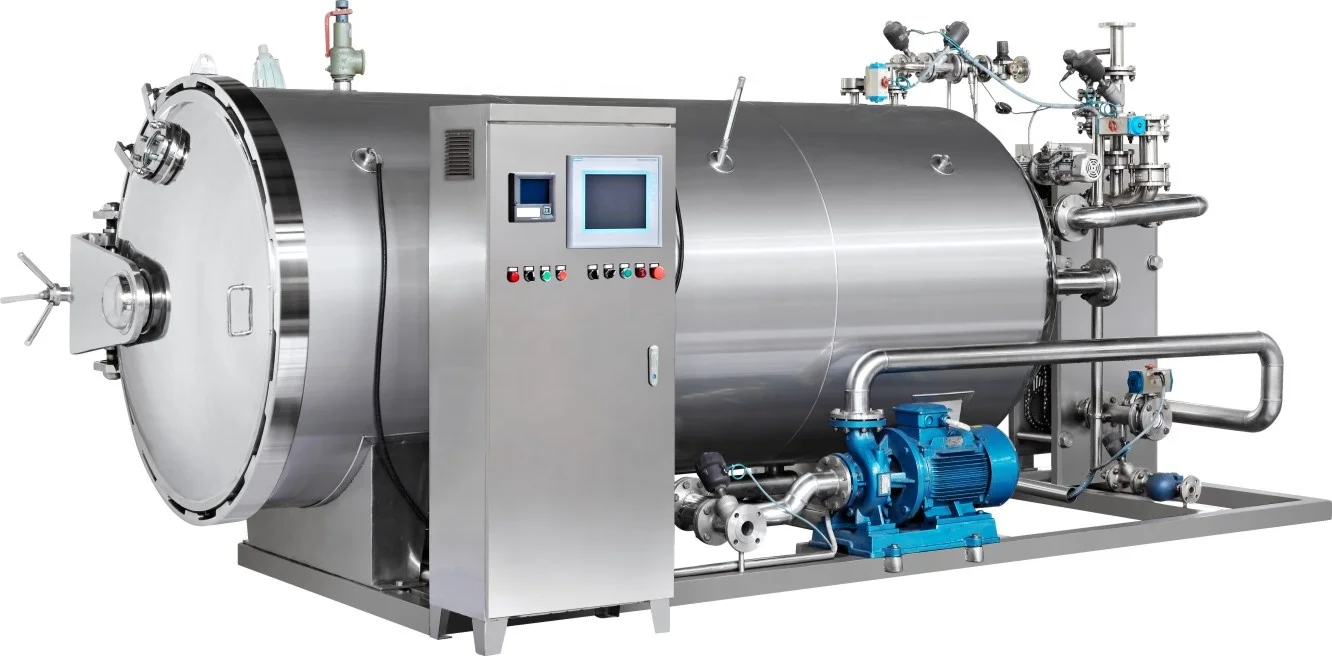 Полностью автоматическая автоклавная машина Реторта