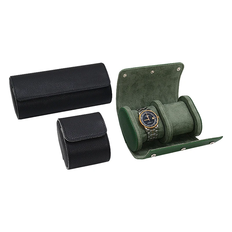 Wholesale Travel Double Watch Box Luxury Watches Gift Case For Men