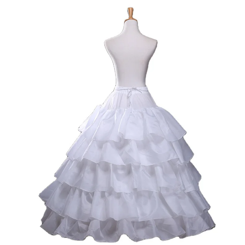 
Wholesale skirts lotus leaf diameter wedding dresses super fluffy womens Brides petticoats crinoline manufacturers 